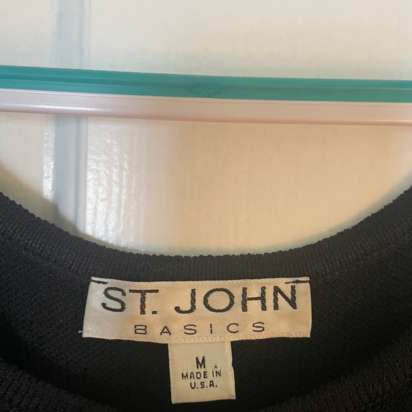 St. John Collection Suit with jacket, skirt, tank top, and pants. Perfect cond. - Picture 6 of 8